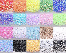 Jelly Rhinestones AB 4MM/SS16 QTY 1000-5000 Resin Flatback Round Bling NON HOTFX for sale  Shipping to South Africa