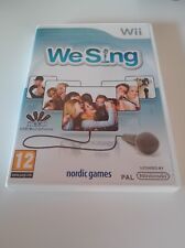 Wii sing nintendo usato  Ordona