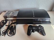 Consola Sony PlayStation 3 80 GB Negro Piano PS3 Compatible con Retrocesos CECHE01, usado segunda mano  Embacar hacia Argentina