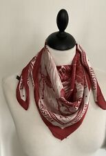 Foulard carré imprimé d'occasion  Andeville