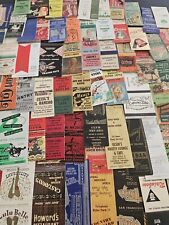 Vintage matchbook covers for sale  Sahuarita
