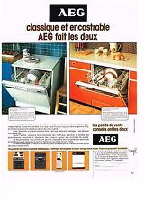 1977 aeg advertisement d'occasion  Expédié en Belgium