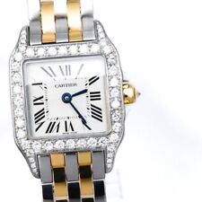 Reloj combinado de diamantes CARTIER Santos Demoiselle SM para mujer segunda mano  Embacar hacia Argentina