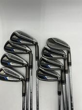 Used, TaylorMade Speed Blade 4-PW-AW Iron Set Steel 85 G Stiff Shafts RH NEW GRIPS for sale  Shipping to South Africa