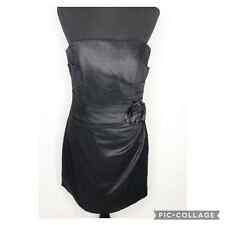 Vestido sem alças WHBM preto roseta franzida cintura tamanho 10 comprar usado  Enviando para Brazil