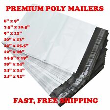 6x9 7.5x10.5 9x12 10x13 14.5x19 Poly Mailers envelope de frete Sacos de vedação Auto comprar usado  Enviando para Brazil