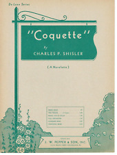 Partituras de música solo para piano CHARLES P. SHISLER COQUETE 1943 comprar usado  Enviando para Brazil