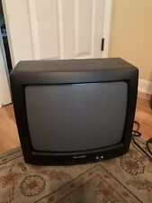 Usado, Vintage SHARP 13" CRT TV Retro Gaming Televisão Colorida 13N-M100 - Funcionando comprar usado  Enviando para Brazil