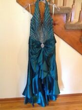dress evening green teal for sale  Independence