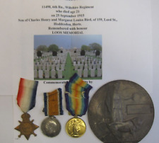 Ww1 medals trio for sale  KETTERING