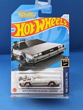 Hot Wheels BACK TO THE FUTURE TIME MACHINE HOVER MODE HW SCREEN TIME. Long Card  for sale  Shipping to South Africa