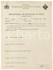 1938 f.c.i. ciclismo usato  Italia