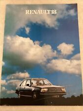 Renault car brochure for sale  SOUTHAMPTON