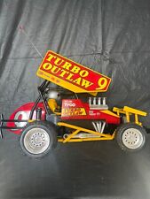 Carro de sprint vintage Tyco RC Turbo Outlaw com controle remoto e instruções comprar usado  Enviando para Brazil