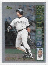 Andres Galarraga Colorado Rockies 1996 perfis de beisebol Topps #NL-12 comprar usado  Enviando para Brazil