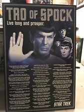 Tao spock poster for sale  Fenton