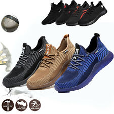Men's Safety Shoes Boots Steel Toe Cap Lightweight Trainers Work Shoes UK Size myynnissä  Leverans till Finland