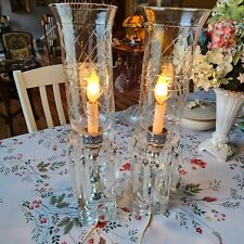Antique pair crystal for sale  Middleburg