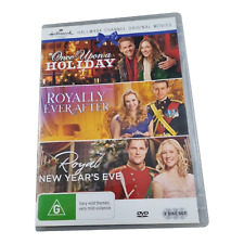 DVD Hallmark Once Upon A Holiday, Royally Ever After e Royal New Year's Eve R4  comprar usado  Enviando para Brazil