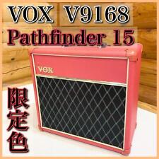 Amplificador de guitarra VOX Pathfinder 15 rojo color limitado funcionamiento confirmado., usado segunda mano  Embacar hacia Argentina