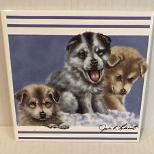 Ceramic tile puppies.wall for sale  Washington