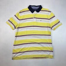 Polo Tommy Hilfiger a rayas amarillas, talla XL segunda mano  Embacar hacia Argentina