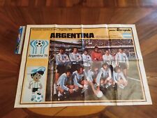Poster argentina campionato usato  Cassolnovo
