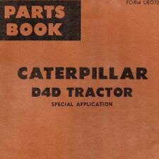 1971 Caterpillar D4D Trator Peças de Aplicação Especial Livro Manual 84J1-UP FABRICANTE DE EQUIPAMENTO ORIGINAL comprar usado  Enviando para Brazil