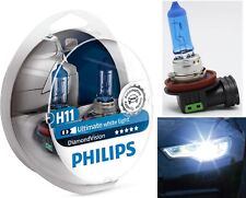 Philips Diamante Blanco 5000K H11 55W Dos Bombillas Cabeza Luz Bajo Haz Replace comprar usado  Enviando para Brazil