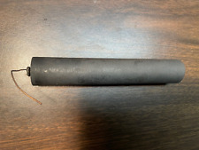 Vara de carbono sólido vintage 5-5/8" x 1" diâmetro com terminal e fio de cobre comprar usado  Enviando para Brazil