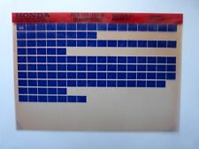 MICROFICHE MOTO HONDA :  FES 125 / 150 W ( pantheon )  de 1998 comprar usado  Enviando para Brazil