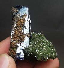 23g Natural Vivianite ludlamite Quartz Crystal Mineral Samples /Brazil for sale  Shipping to South Africa