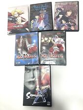 Lote de 6 DVD de anime surtido de Fullmetal Alquimist Samurai InuYasha Rurouni Kenshin segunda mano  Embacar hacia Mexico