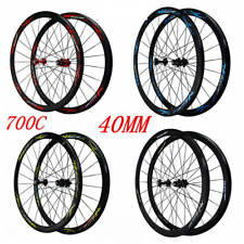 Bicicleta de estrada ultraleve 700C conjunto de rodas profundidade 40MM aro 11/12 velocidades MTB 29er rodas comprar usado  Enviando para Brazil