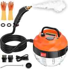 Used, AUXCO High Pressure Portable Handheld 2500W Steam Cleaner (Orange) for sale  Shipping to South Africa
