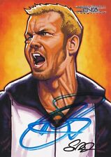 Christian Cage 2008 TriStar TNA Cross Line Card #62 WWE Impact Wrestling assinado comprar usado  Enviando para Brazil