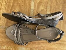 Bhs pewter sandals for sale  COVENTRY