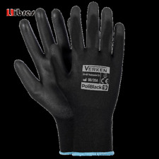 Rękawiczki robocze PoliBlack - manualne warsztatowe VERKEN - rozmiar 9 VERKEN , używany na sprzedaż  PL
