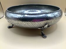 hammered pewter bowl for sale  PETERBOROUGH