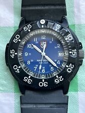 Reloj de cuarzo para hombre Luminox Navy Seal 200 m esfera azul segunda mano  Embacar hacia Argentina