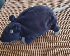 IKEA Gosig Ratta Black Rat Mouse Peluche Roedores Animal de peluche sin etiquetas segunda mano  Embacar hacia Argentina
