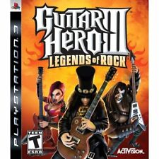 Caixa aberta PS3 Guitar Hero III Legends of Rock jogo banda de rock música PlayStation 3 comprar usado  Enviando para Brazil