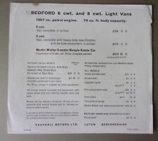 Bedford cwt light for sale  UK