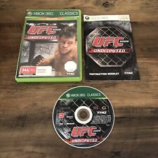 Usado, UFC 2009: Jogo indiscutível Microsoft Xbox 360 Pal completo com manual Aus vendedor comprar usado  Enviando para Brazil