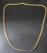 Gold curb chain for sale  PORTH