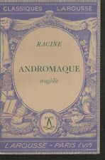 Andromaque. racine. classiques d'occasion  Aix-les-Bains