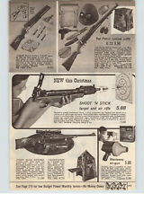 Used, 1969 PAPER AD Johnny Eagle Toy Guns Magumba Hunting Flying Targets Rat Patrol for sale  North Royalton