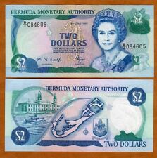  Bermuda, $2, 1997, QEII, P-40Ab, UNC for sale  Shipping to South Africa