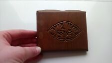 Wooden cigarette case for sale  Ireland