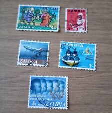 Zambia used stamps for sale  SHILDON
